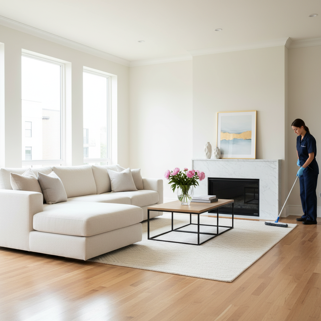 professional cleaning services team