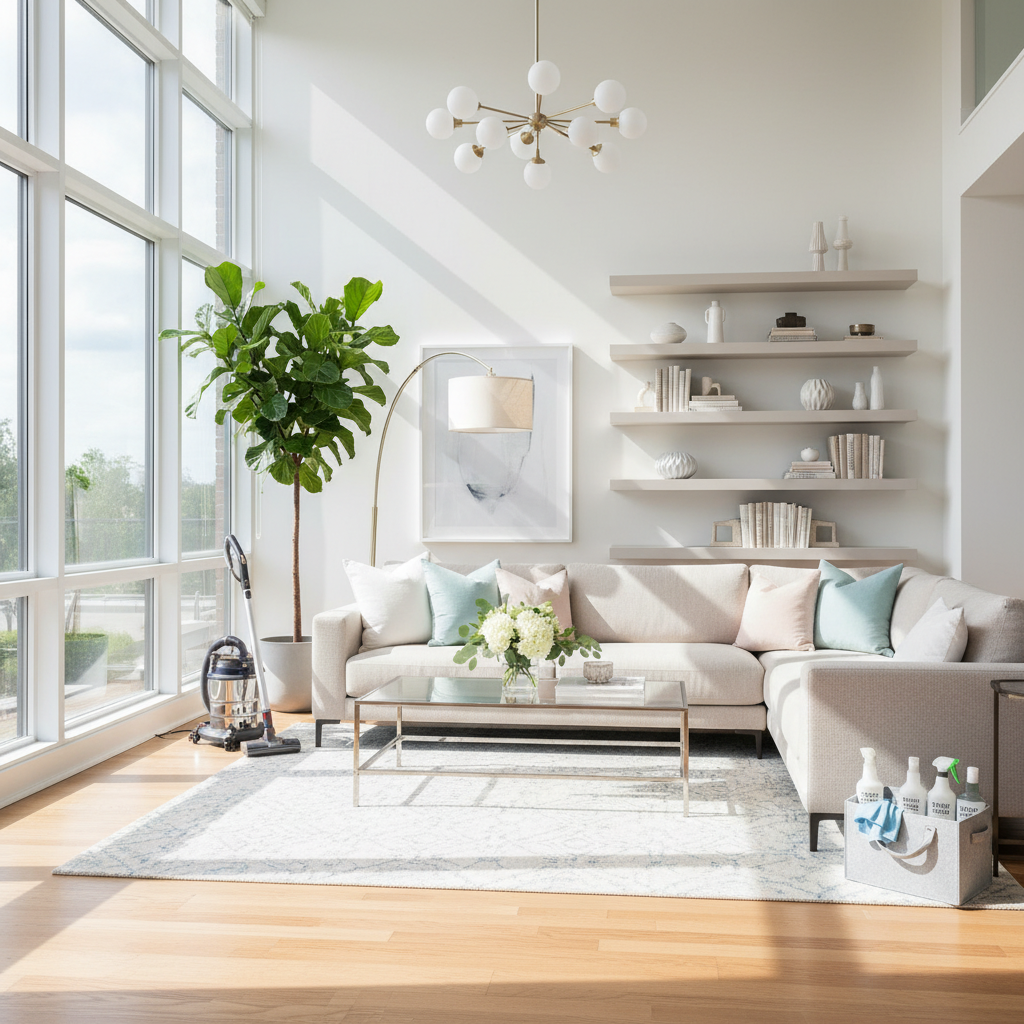 House cleaning services team